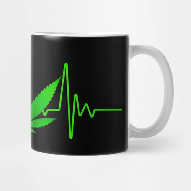 Heartbeat Weed Pulse by Zimmier